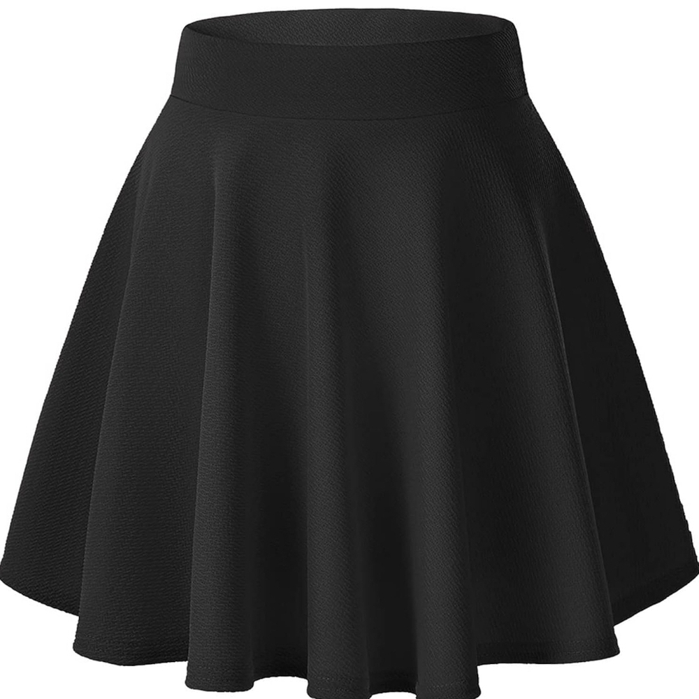 Black Skater Skirt